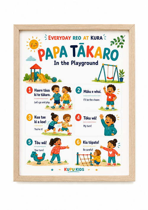 Everyday Reo At Kura Poster Set