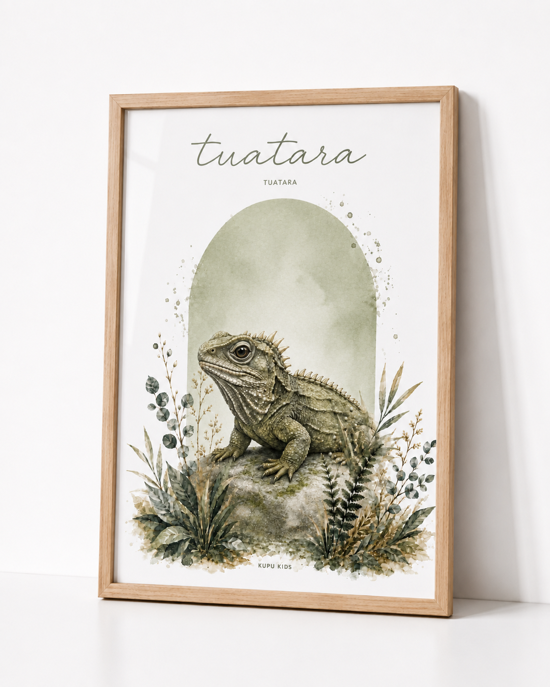 Tuatara Nursery Print